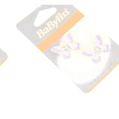 Diamonte Butterfly Jaw Hair Clips x 2