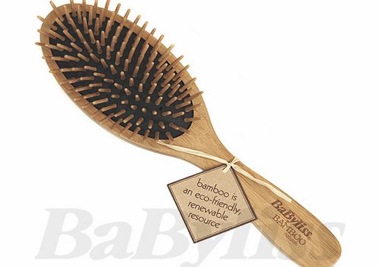 Babyliss Natural Bamboo Cushion Hair Brush