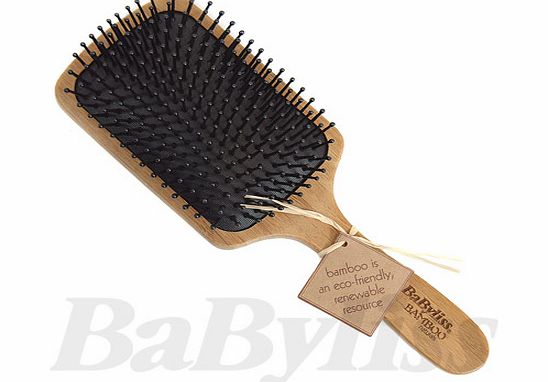 Babyliss Natural Bamboo Paddle Hair Brush
