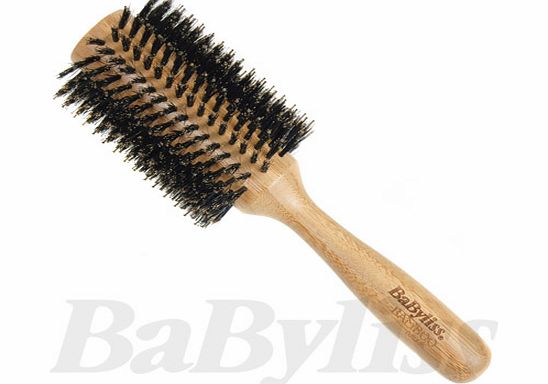 Babyliss Natural Bamboo Porcupine Round Hair Brush