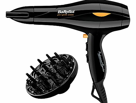 Babyliss Pro Speed 2100 Salon AC Hair Dryer 5541U