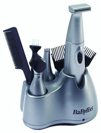 BABYLISS Rechargeable 3 in 1 Personal Grooming Kit