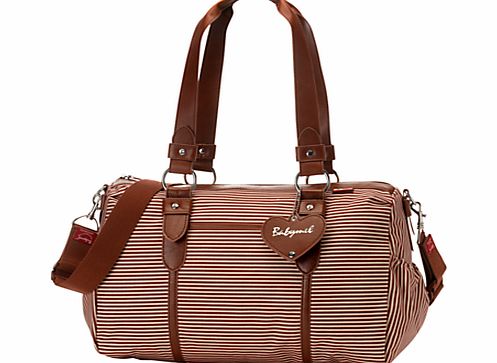 Babymel Ella Changing Bag, Red Stripe