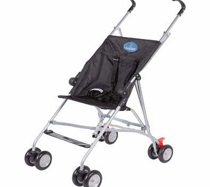 BabyStart 4 Wheeler Pushchair - Black