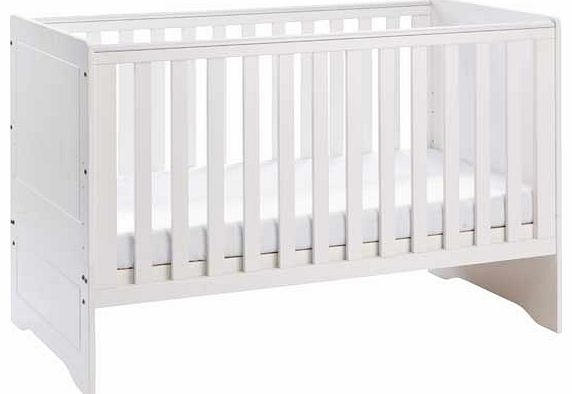 BabyStart Cot Bed - White