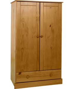 Delfina Wardrobe - Solid Pine