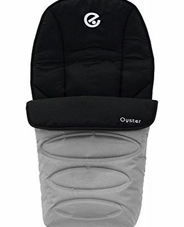 Babystyle - Oyster/OysterMAX Footmuff - Silver Mist
