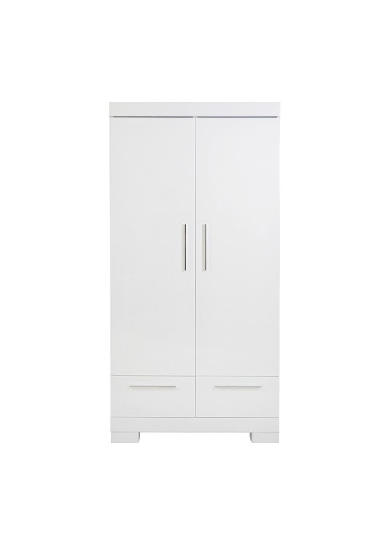 Aspen Wardrobe 2 Doors-White