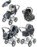 Babystyle Lux 3 in 1 Travel System Bubble Grey