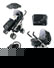 Lux 3in1 Travel System Aero Black inc