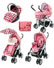 Babystyle Lux 3in1 Travel System Bubble Black