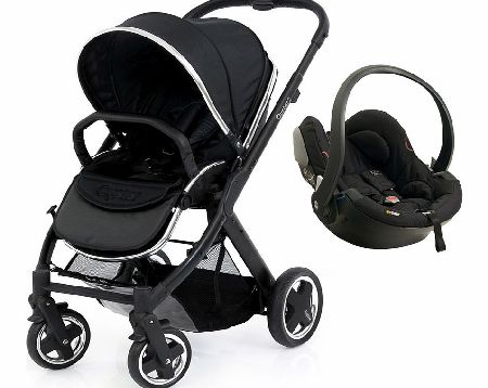 BabyStyle Oyster 2 Black/Black Izi Go Set 1