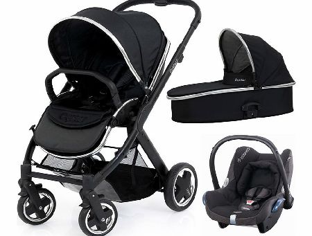 Oyster 2 Black/Black Set 2 Cabriofix