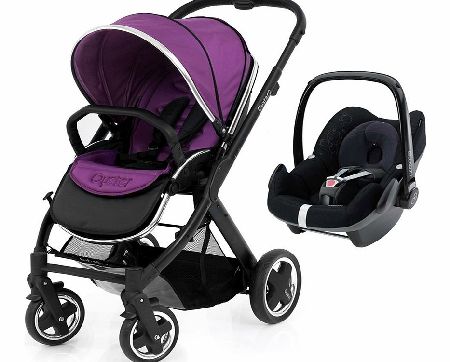 BabyStyle Oyster 2 Black/Grape Pebble Set 1