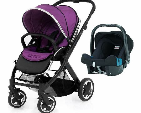 BabyStyle Oyster 2 Black/Grape Set 1 Baby-Safe SHR