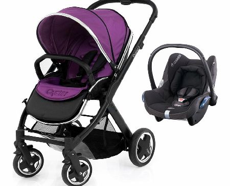 Oyster 2 Black/Grape Set 1 Cabriofix