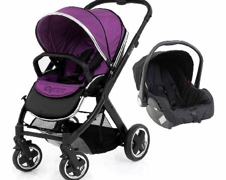 BabyStyle Oyster 2 Black/Grape Set 1 Oyster