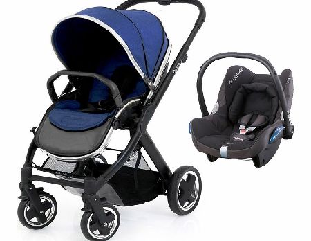 BabyStyle Oyster 2 Black/Navy Cabriofix Set 1