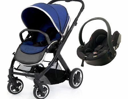 BabyStyle Oyster 2 Black/Navy Izi Go Set 1