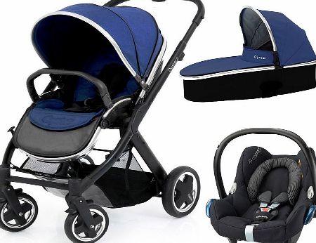 BabyStyle Oyster 2 Black/Navy Set 2 Cabriofix
