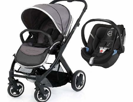 BabyStyle Oyster 2 Black/Slate Aton Set 1