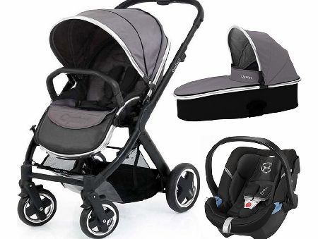 BabyStyle Oyster 2 Black/Slate Aton Set 2