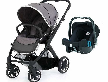 BabyStyle Oyster 2 Black/Slate Baby-Safe SHR Set 1