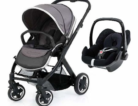 BabyStyle Oyster 2 Black/Slate Pebble Set 1