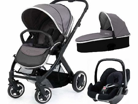 BabyStyle Oyster 2 Black/Slate Pebble Set 2