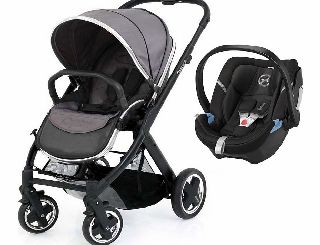 BabyStyle Oyster 2 Black/Slate Set 1 Aton