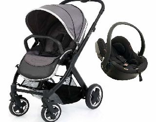 BabyStyle Oyster 2 Black/Slate Set 1 Izi Go