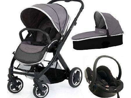 BabyStyle Oyster 2 Black/Slate Set 2 Izi Go