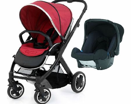 BabyStyle Oyster 2 Black/Tomato Baby-Safe Set 1