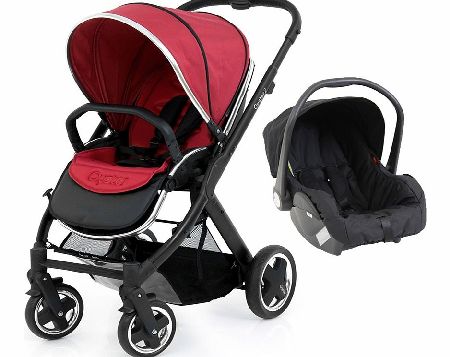 BabyStyle Oyster 2 Black/Tomato Set 1 Oyster