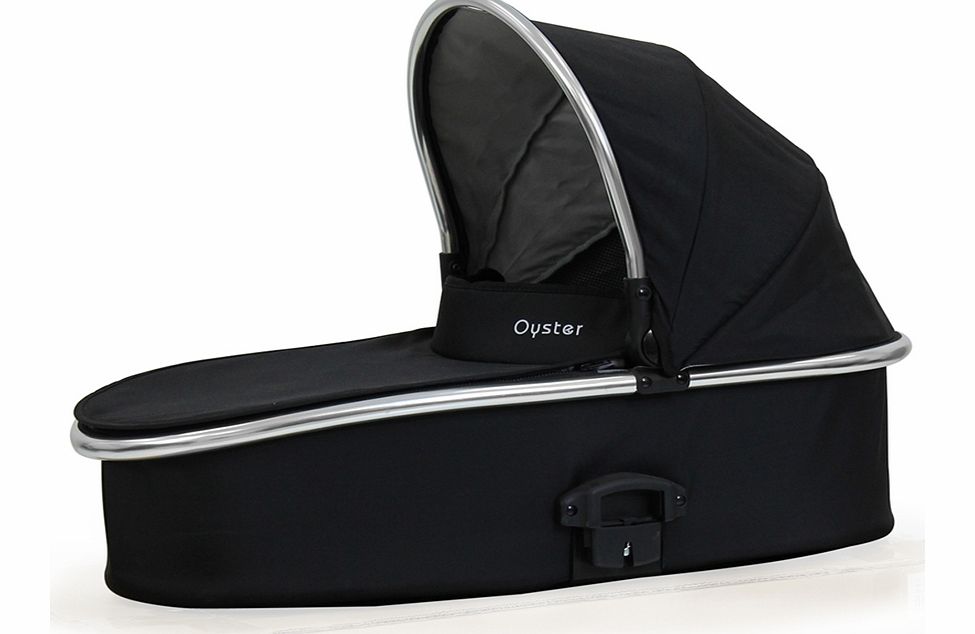 BabyStyle Oyster 2/Max/Gem Carrycot Black