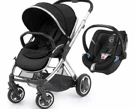 BabyStyle Oyster 2 Mirror/Black Aton Set 1