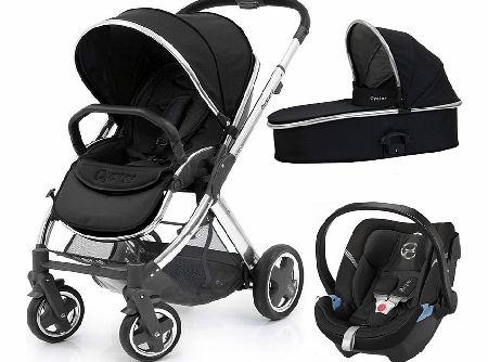 BabyStyle Oyster 2 Mirror/Black Aton Set 2