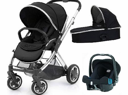 BabyStyle Oyster 2 Mirror/Black Baby-Safe SHR