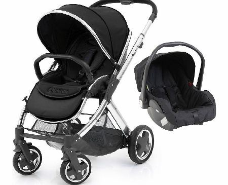 BabyStyle Oyster 2 Mirror/Black Oyster Car Seat