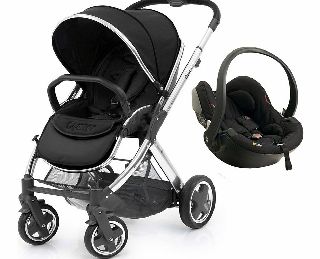 BabyStyle Oyster 2 Mirror/Black Set 1 Izi Go