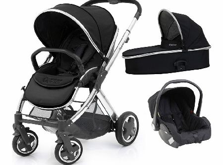 BabyStyle Oyster 2 Mirror/Black Set 2 Oyster