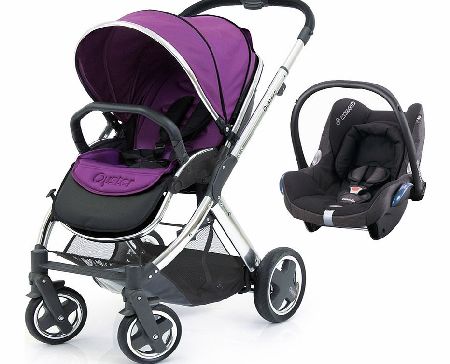 BabyStyle Oyster 2 Mirror/Grape Cabriofix Set 1