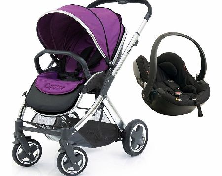 BabyStyle Oyster 2 Mirror/Grape Izi Go Set 1