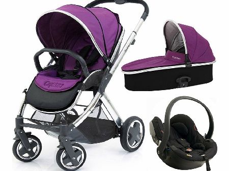 BabyStyle Oyster 2 Mirror/Grape Izi Go Set 2