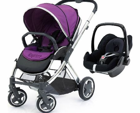 BabyStyle Oyster 2 Mirror/Grape Pebble Set 1