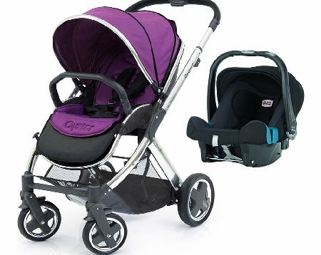 BabyStyle Oyster 2 Mirror/Grape Set 1 Baby-Safe