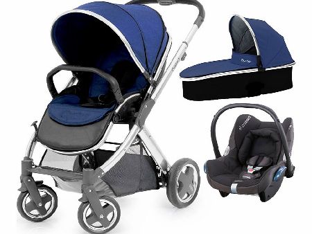 BabyStyle Oyster 2 Mirror/Navy Cabriofix Set 2