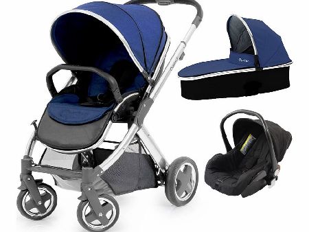 BabyStyle Oyster 2 Mirror/Navy Oyster Car Seat