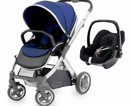 BabyStyle Oyster 2 Mirror/Navy Pebble Set 1