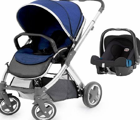 BabyStyle Oyster 2 Mirror/Navy Set 1 Baby-Safe SHR